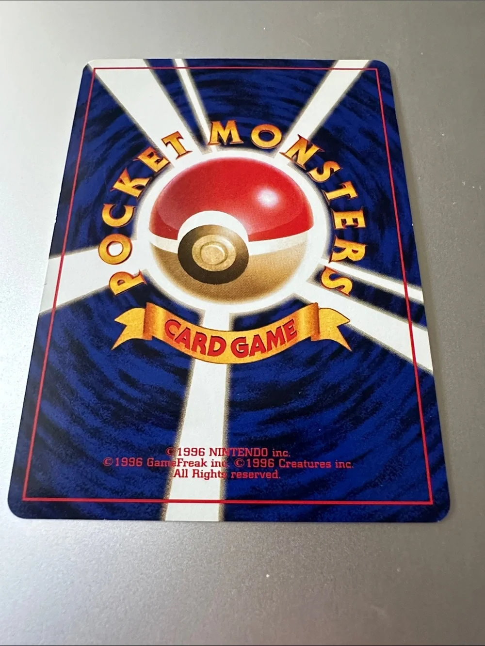 Meowth Japanese Pokémon Trading Card